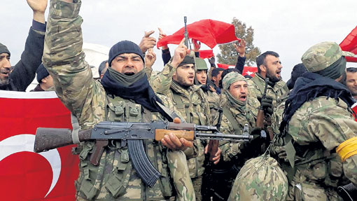 Турки создают Сирийскую национальную армию из боевиков различных террористических организаций, действующих в подконтрольной им зоне деэскалации Идлиб