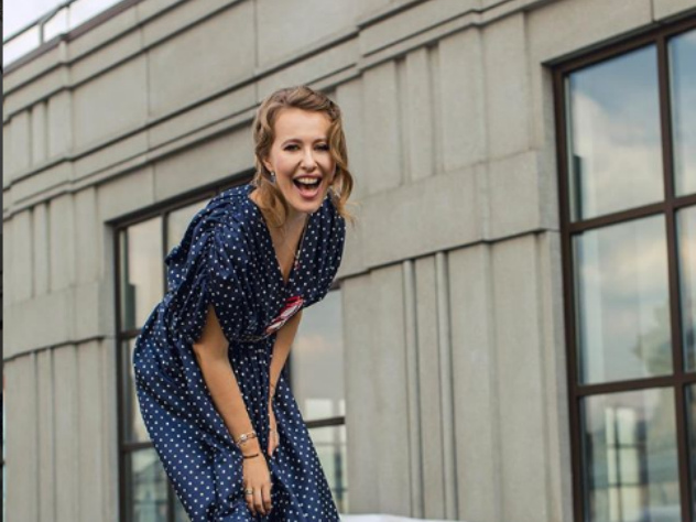 Слухи о своей беременности впервые прокомментировала Ксения Собчак