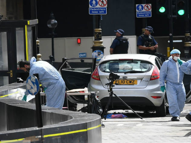 Туристы в Лондоне