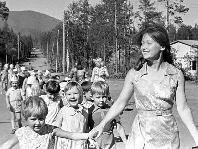 Счастливые советские люди фото