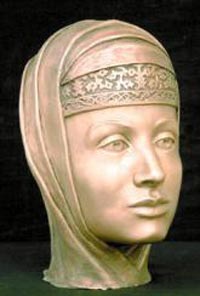 Восстановленный по черепу скульптурный портрет Марфы Собакиной. Фото:wikimedia.org