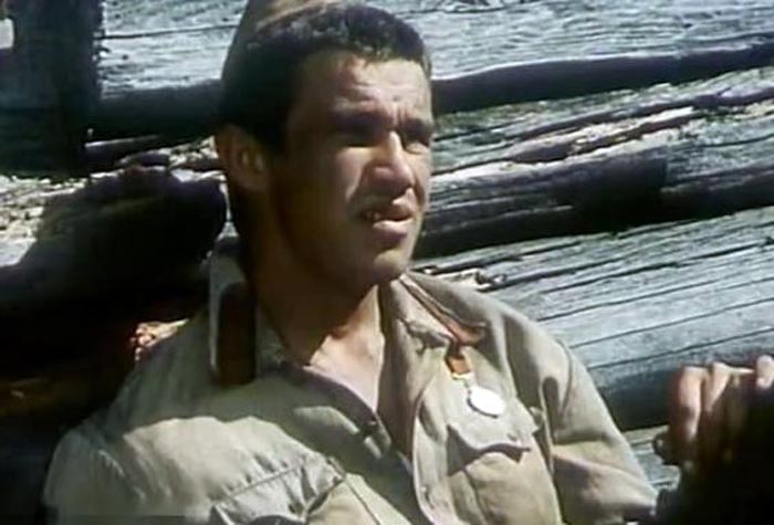Первая роль в кино актера. Фильм «Отряд», 1984 год. Кадр из фильма