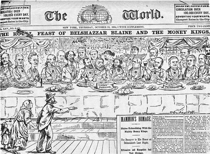 Номер The New York World от 30 октября 1884 года. Источник wikimedia.org