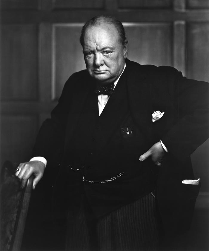 Премьер-министр Великобритании сэр Уинстон Черчилль. Фото 1941 года. Источник wikimedia.org