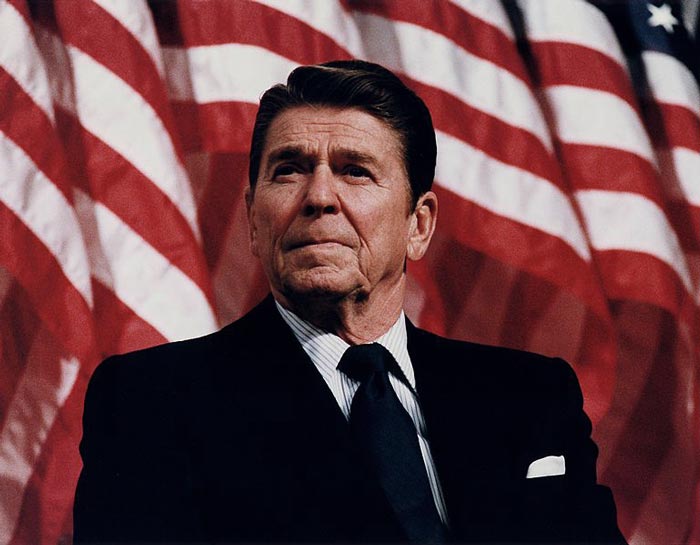 Президент США Рональд Рейган. Источник wikipedia.org