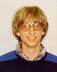 Билл Гейтс в 22 года. Источник: wikimedia.org