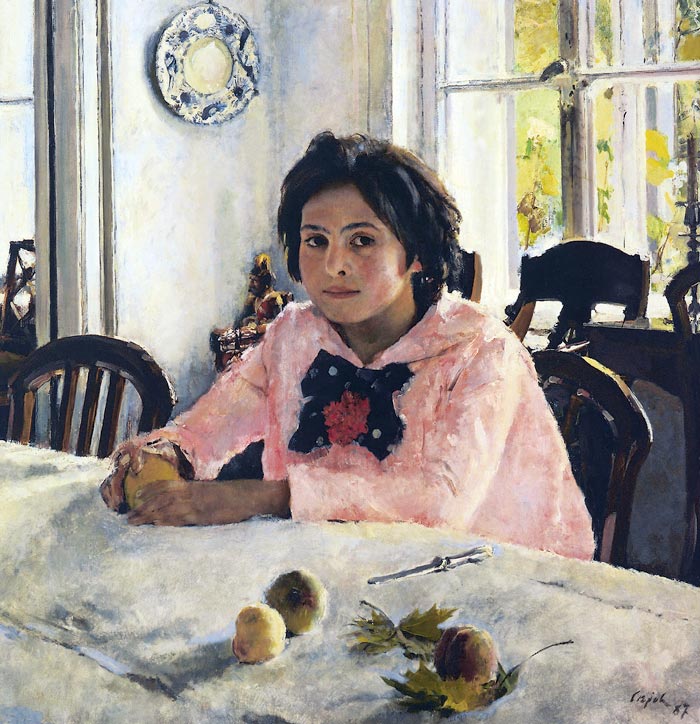 «Девочка с персиками». Картина Валентина Серова. Источник wikimedia.org