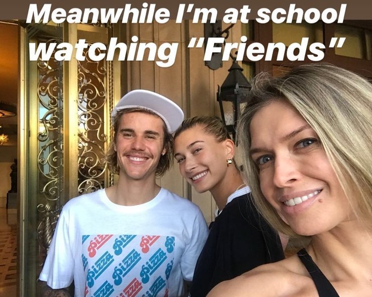 Брежнева сфотографировалась с Бибером