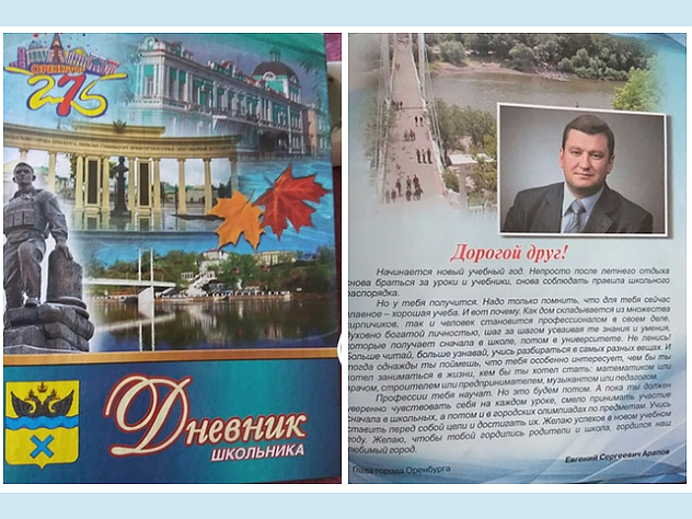 В Оренбурге разразился скандал с дневниками с изображением арестованного мэра