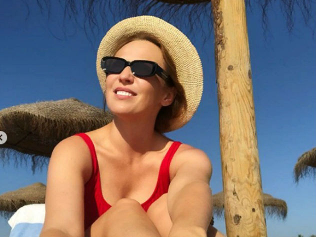 Джанабаева отдыхает в Испании