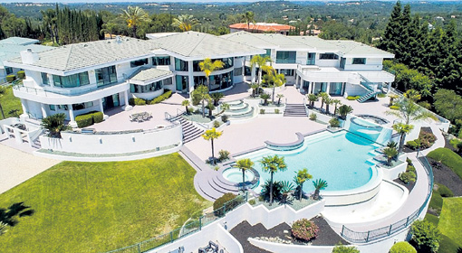 Площадь виллы - 1170 кв. м