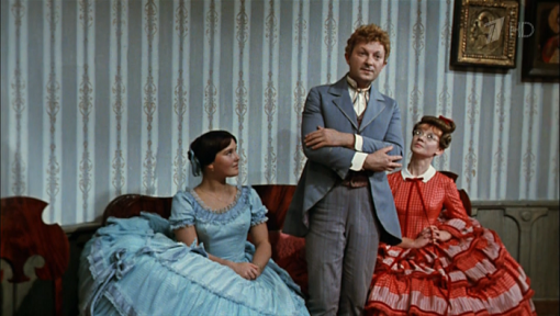 Кадр из фильма Женитьба Бальзаминова (фильм, 1964)
