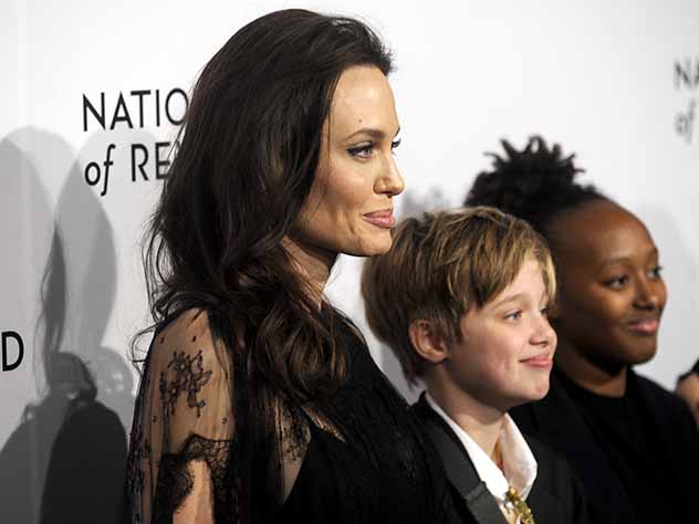 Анджелина Джоли не получает денег от Питта на детей