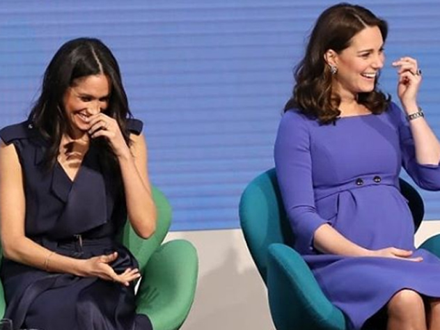 Фотография смеющейся Кейт Миддлтон спровоцировала слухи о новой беременности