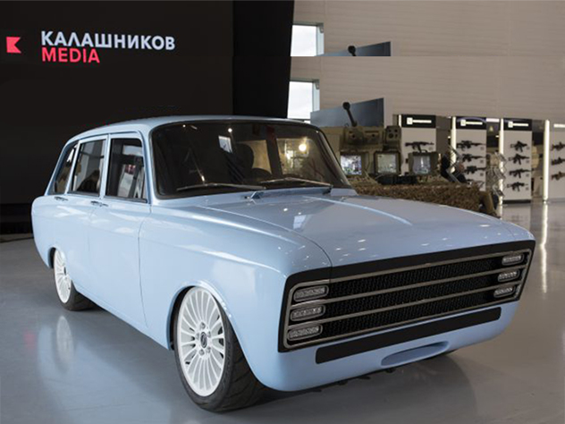 Концепт электромобиля от «Калашникова» обсудили пользователи Сети