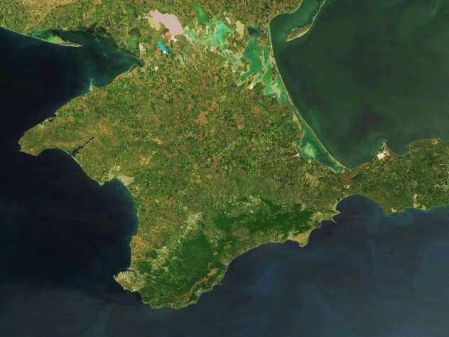 Пожар в Крыму потушен