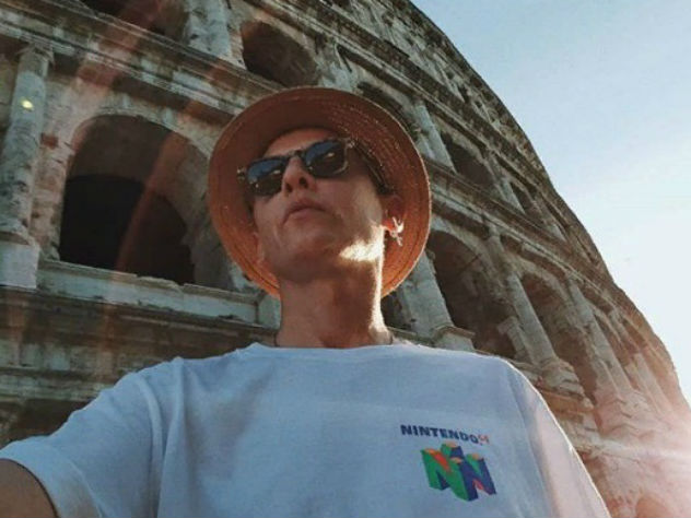 Владислав Лисовец на римских каникулах