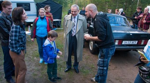 Съемки сериала "Любовь по приказу". 