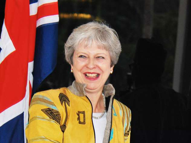 Танец Терезы Мэй