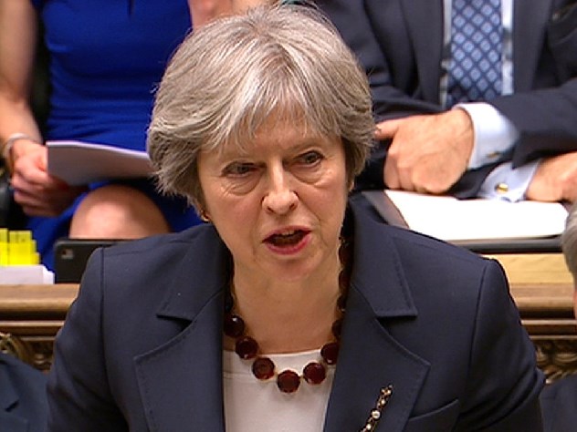 Танец Терезы Мэй