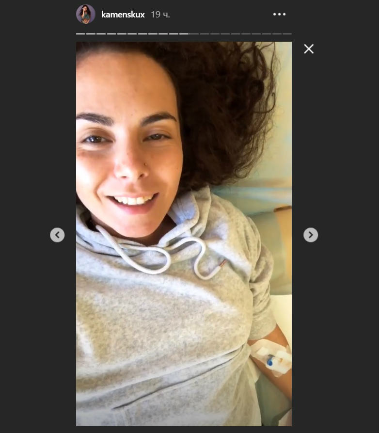 Настя Каменских в больнице - Каменских видео