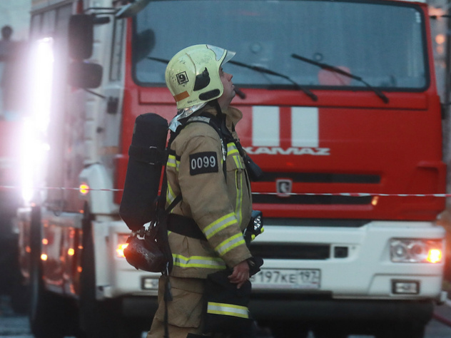 В Москве в здании Банка России возник пожар