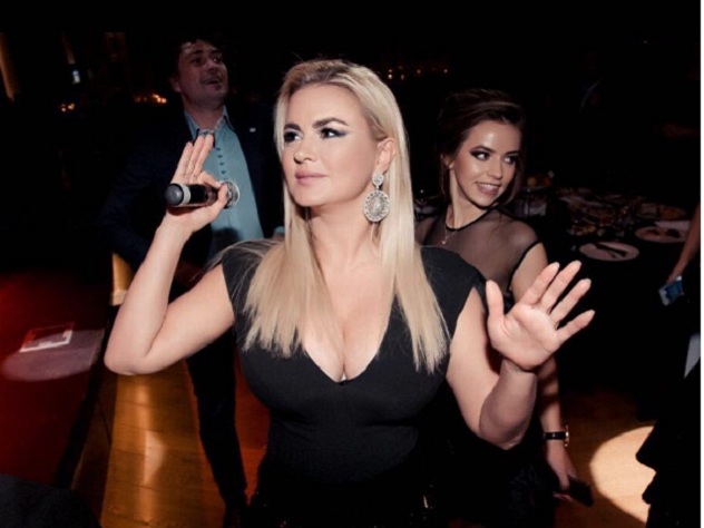 Анна Семенович проходит пробы на Мосфильме