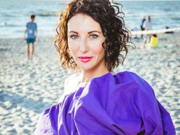 Смехова показала закат на Балтике