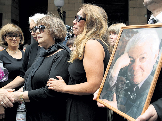 Вдова Войновича и его дочь от второго брака Ольга