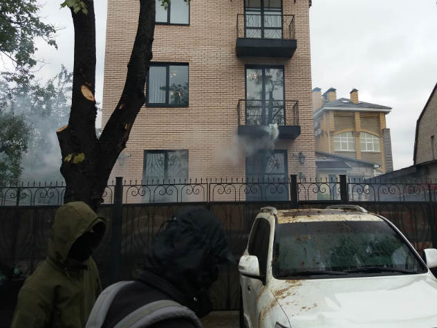 Нападение на российских дипломатов на Украине