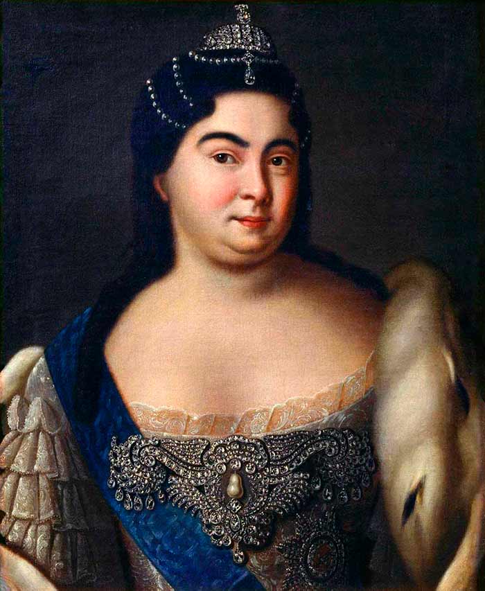 Портрет Екатерины Алексеевны. Неизвестный художник, XVIII век