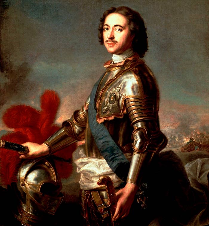 Портрет Петра I.