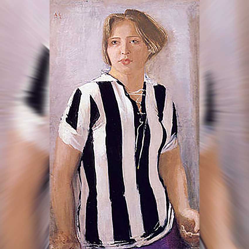 А. Самохвалов «Девушка в футболке», 1932 год