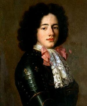 Незаконнорожденный сын Людовика XIV Луи де Бурбон. Портрет работы художника Миньяра