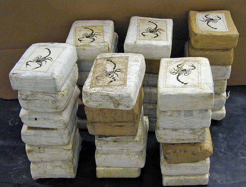 брикеты кокаина