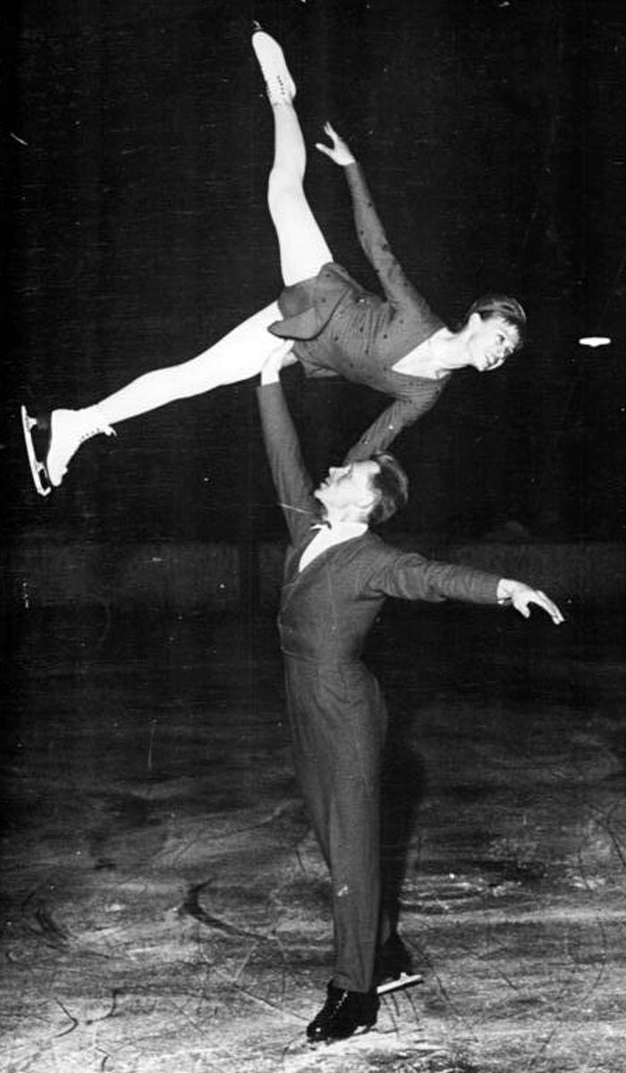 Людмила Белоусова и Олег Протопопов в 1963 году. Источник: Wikipedia.org 