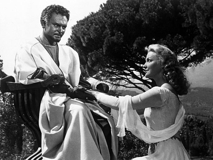 Сергей Бондарчук и Ирина Скобцева в фильме «Отелло», 1955 г.