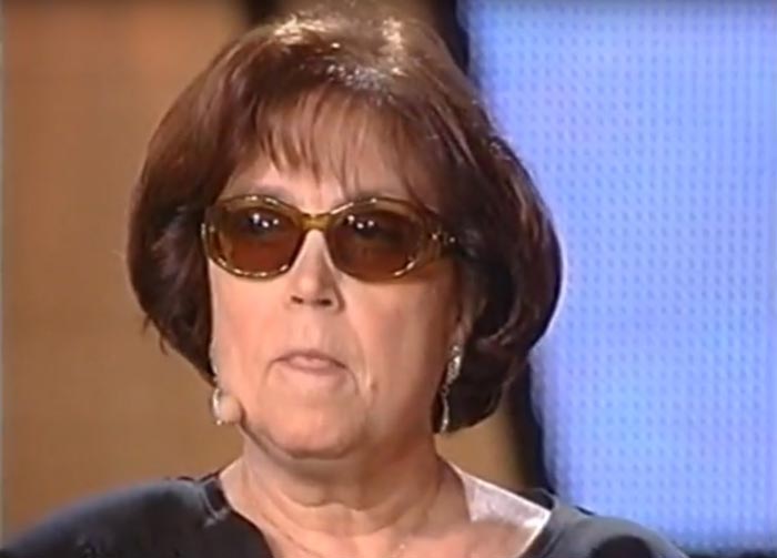 Джемма ди Джорджи на одной из программ итальянского телевидения. Источник: youtube.com