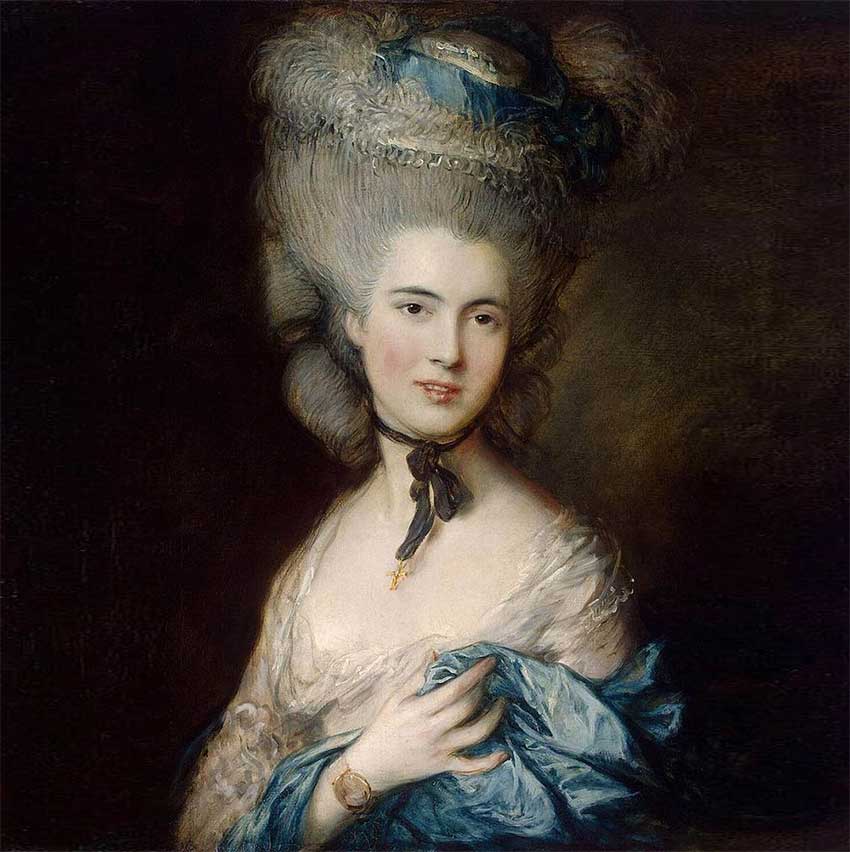 Т. Гейнсборо. «Дама в голубом»