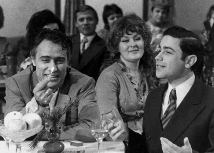 1973 г. На "Голубом Огоньке"