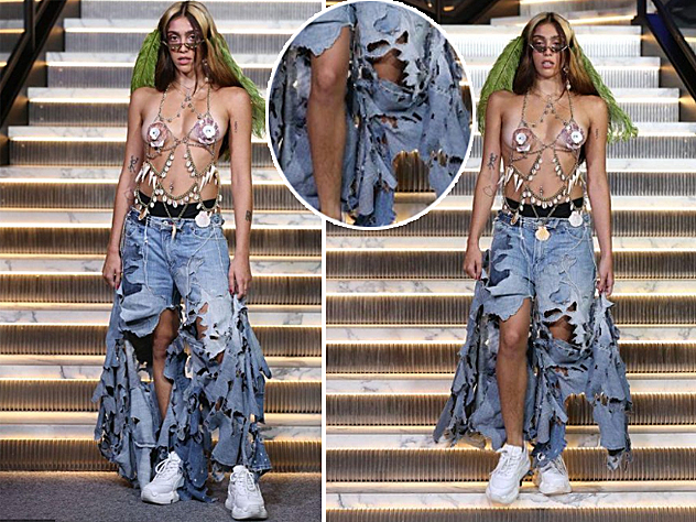 Дочь Мадонны гордится растительностью на своем теле