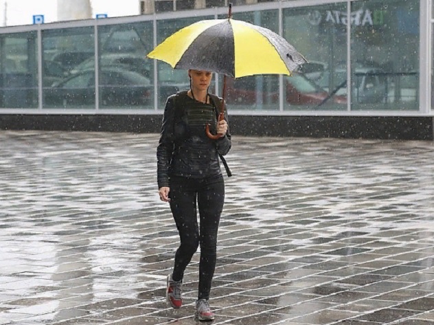 дождь в Москве