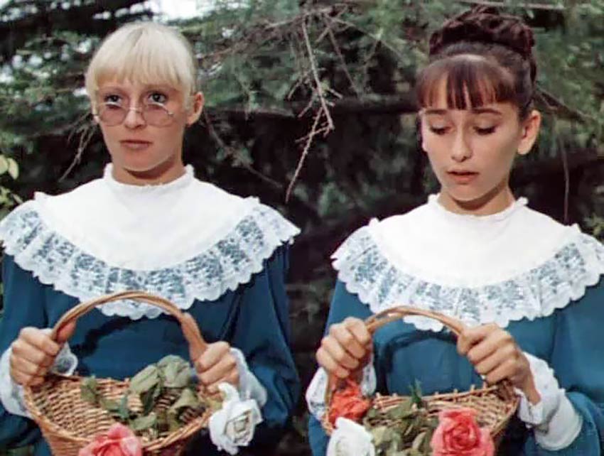Елена Дриацкая и Ия Нинидзе в фильме «Небесные ласточки», 1976 г.