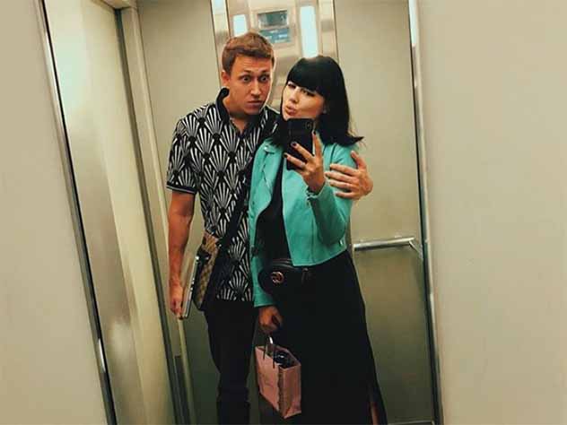 Нелли Ермолаева вместе с мужем Кириллом Андреевым крестили сына Мирона