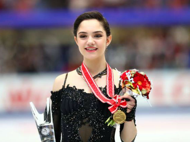 Тренер о Евгении Медведевой - Тутберидзе