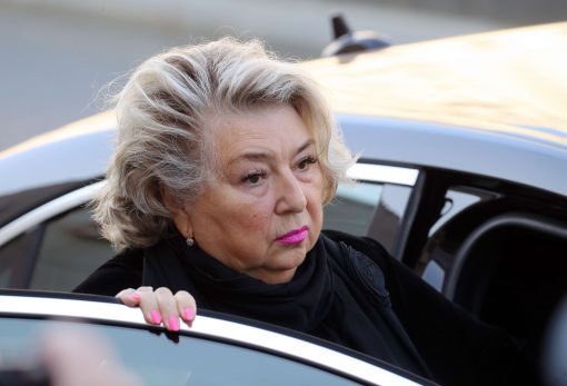 Тарасова на прощании с Кобзоном