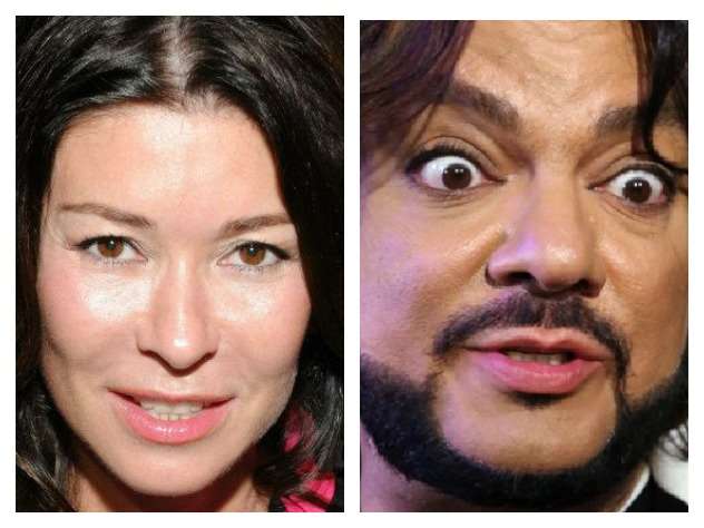 Слуцкер показала фото Киркорова