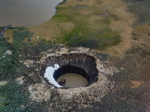 Ученые раскрыли тайну появления загадочного кратера на Ямале