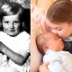 В Сети появились детские снимки принцессы Дианы и принцессы Шарлотты