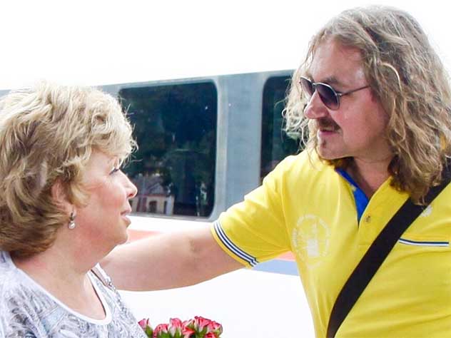 Николаев неудачно поздравил Рубальскую